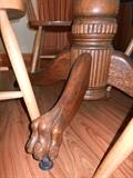 Detail of kitchen table feet