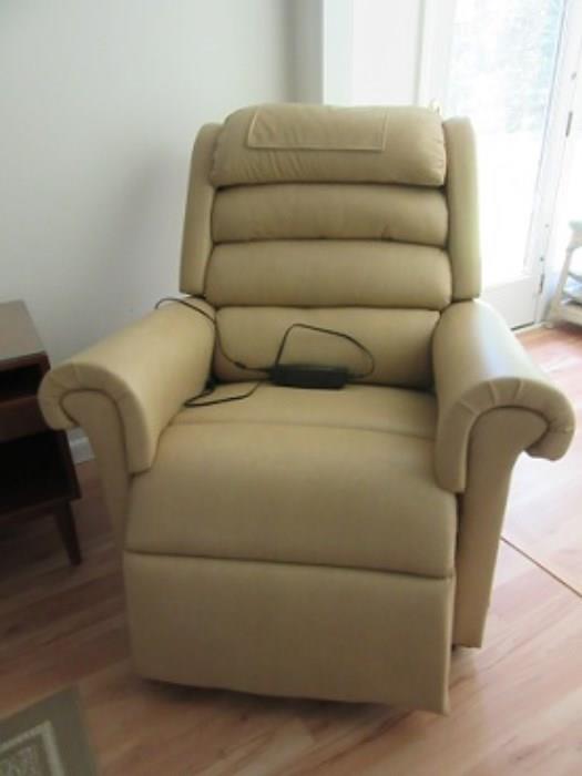 Electric lift chair for a person who can't get up.  This chair was only used a few times. The chair was purchased in 2013. 