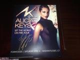 ALICIA KEYS SIGNED POSTER