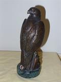 DON SOMMER, BRONZE FALCON, H 8"