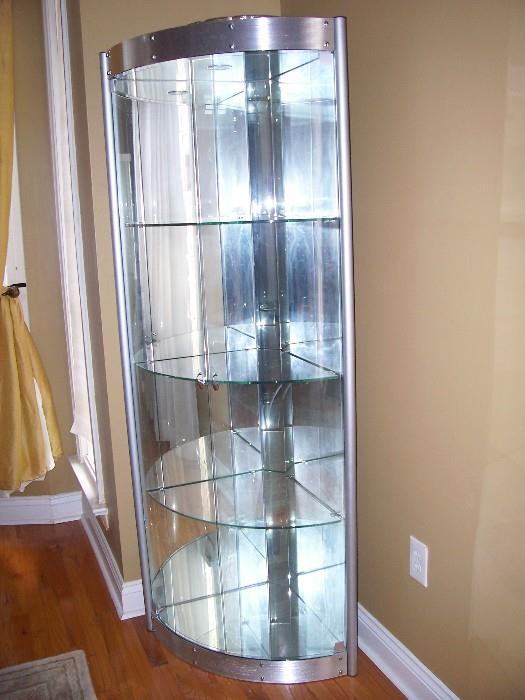 Another great display cabinet - fits in the corner.