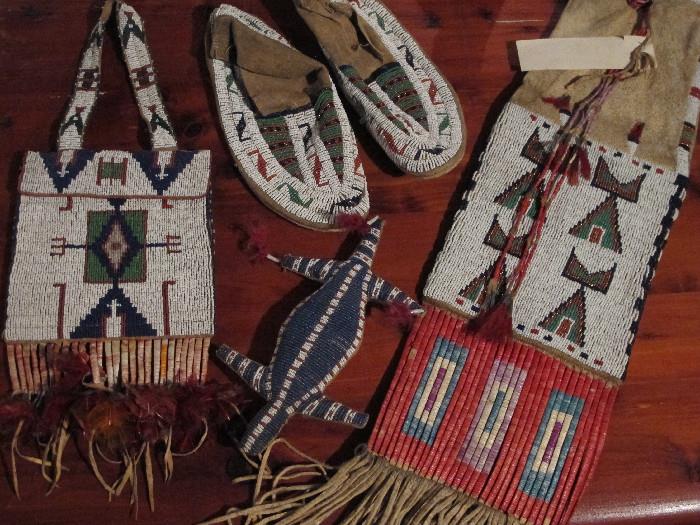 Sioux Indian beadwork