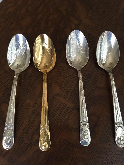 Presidents spoons