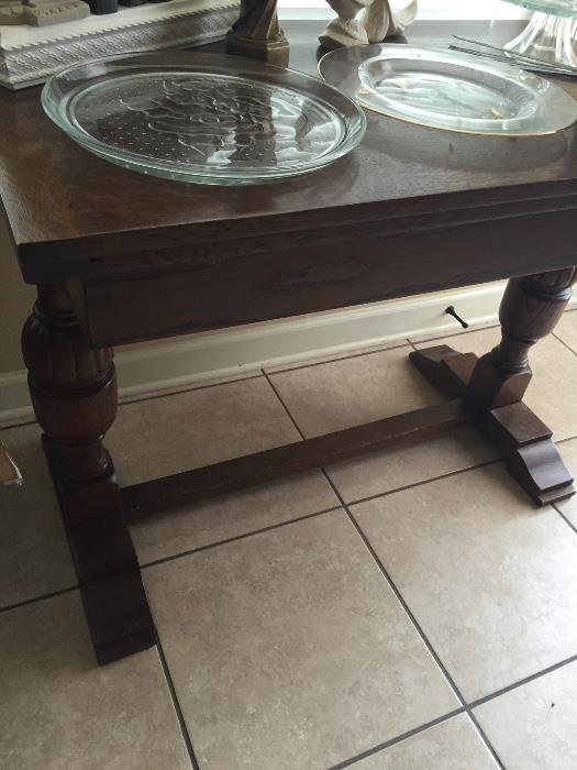 Swing top table , 1800 excellent condition