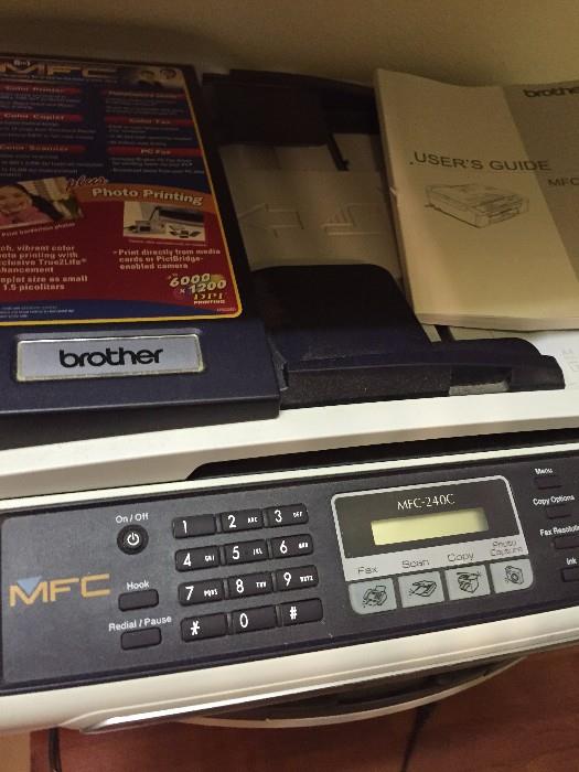 Brother printer, scanner