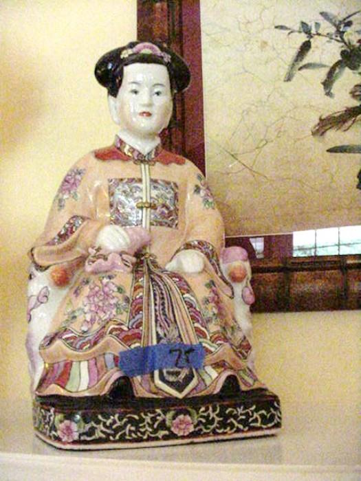 Porcelain Empress figure