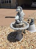 Several Birdbaths