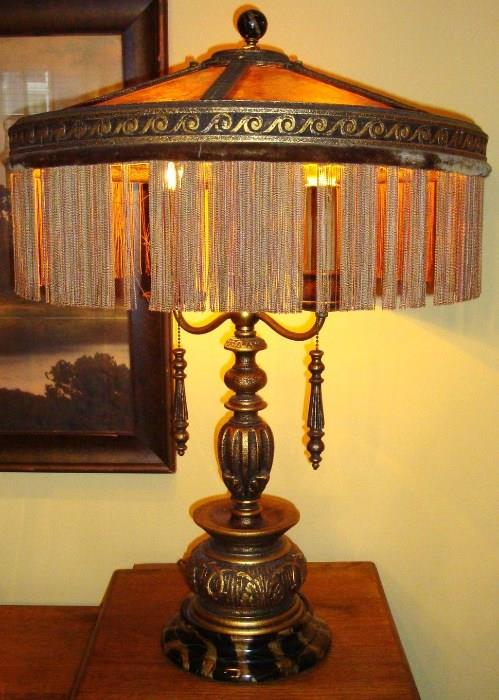 1920's Mica Lamp