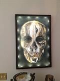 Framed Illuminated 3-D Imagery w/Flip Element -Alexander McQueen (Only 3 in the World).