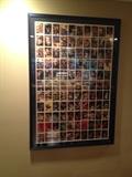 TOPS UNCUT Framed Baseball Cards