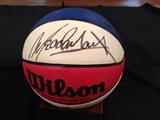 Meadowlark Lemon Signed A.B.A. Basketball