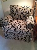 Pair of TAYLOR KING Chairs w/Handcrafted Custom Italian Upholstery