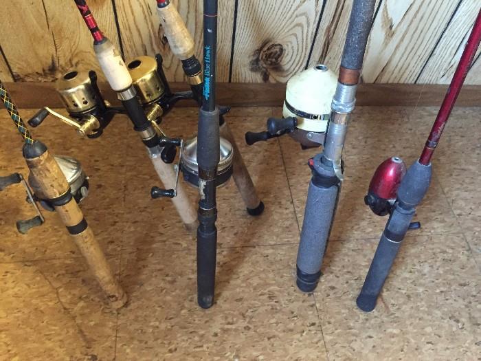 Fishing Poles with Reels