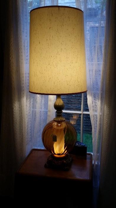 Vintage lamps (pair)
