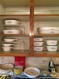      Lots of corning ware