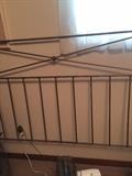         Full metal headboard