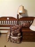 Dresser has headboard and matching nightstand