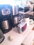    Coffee makers and other small appliances