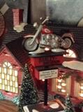 Several Department 56 snow village pieces and some are HARLEY originals. 