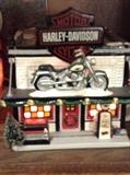 Several Department 56 snow village pieces and some are HARLEY originals. 