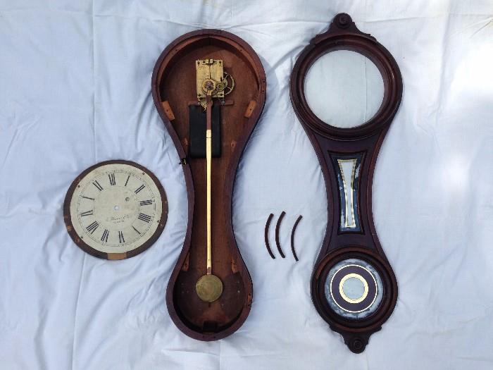 E Howard Co Figure 8 Banjo Clock #9