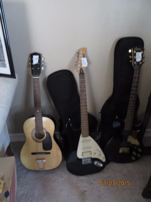 3 Guitars