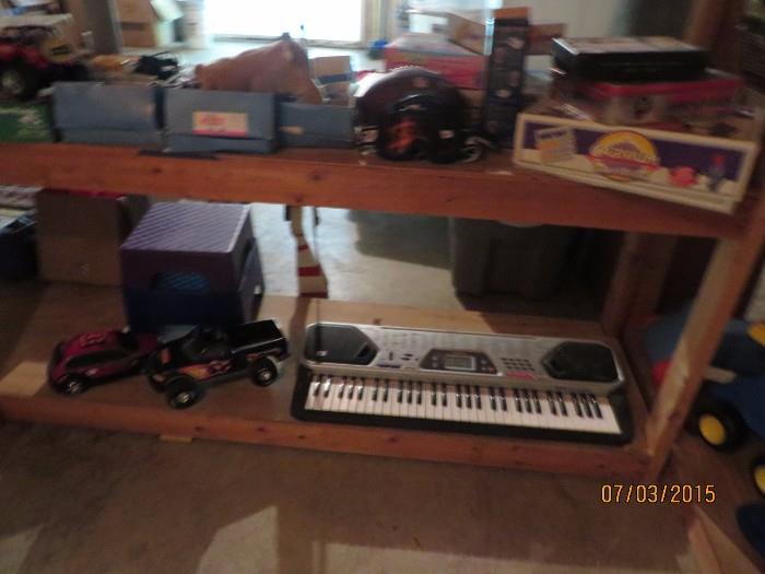 Piano Keyboard and Toys