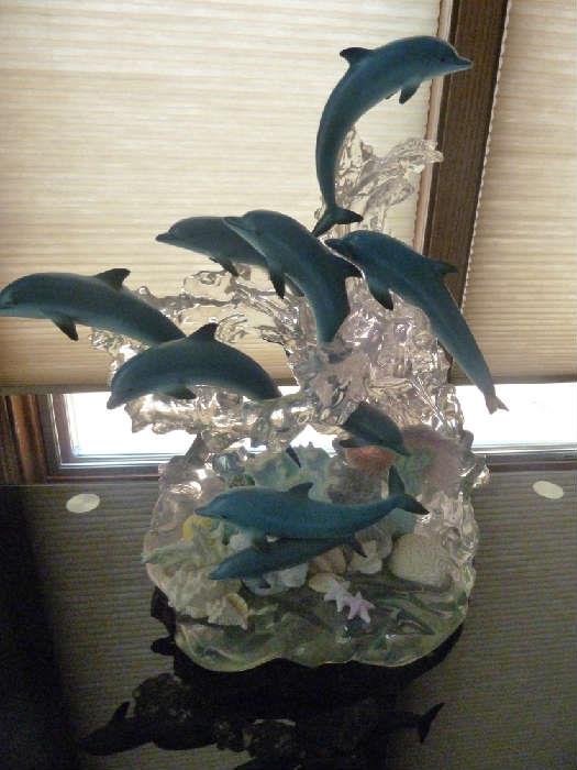 Lenox Dolphin sculpture 
