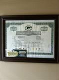 Green Bay Packer memorabilia