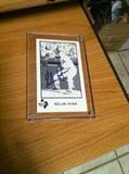 Nolan Ryan signed photo 