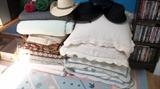 some linens and dvd's