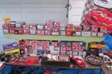 over 70 NASCAR diecast models + loads of other NASCAR stuff