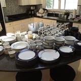 Everyday Dinnerware and glasses  Pristine
