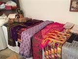 textiles brought back from Indonesia