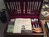 vintage silver plate set