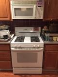 like new stove and micro wave!