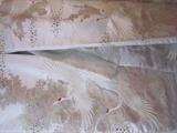 Close-up of the Wedding Kimono Fabric - Silk Brocade