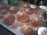 Pink Depression Glass