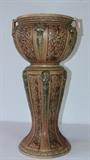 Roseville "Florentine" Jardiniere and Pedestal