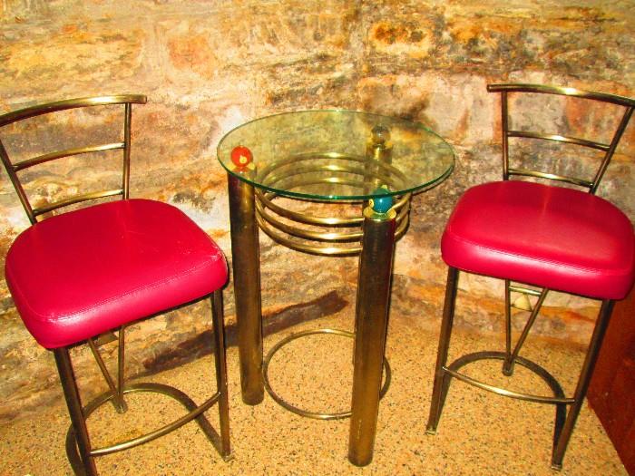 PUB TABLE AND CHAIRS by DESIGN INSTITUTE OF AMERICA