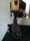 Elephant candleholders 