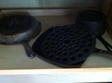More cast iron pans