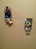 Vintage Chinese wall pockets 
