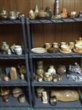 pottery and other art work