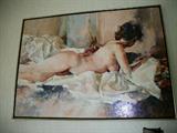 ARTIST- WILLIAM AIKEN
TITLE- WOMAN IN WHITE 30X42