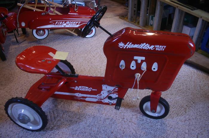 Hamilton pedal cheap tractor