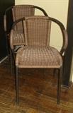 Wicker chairs
