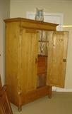 Broyhill pine wardrobe