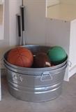 Aluminum tubs, sports equipment