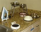 Pet dishes, iron